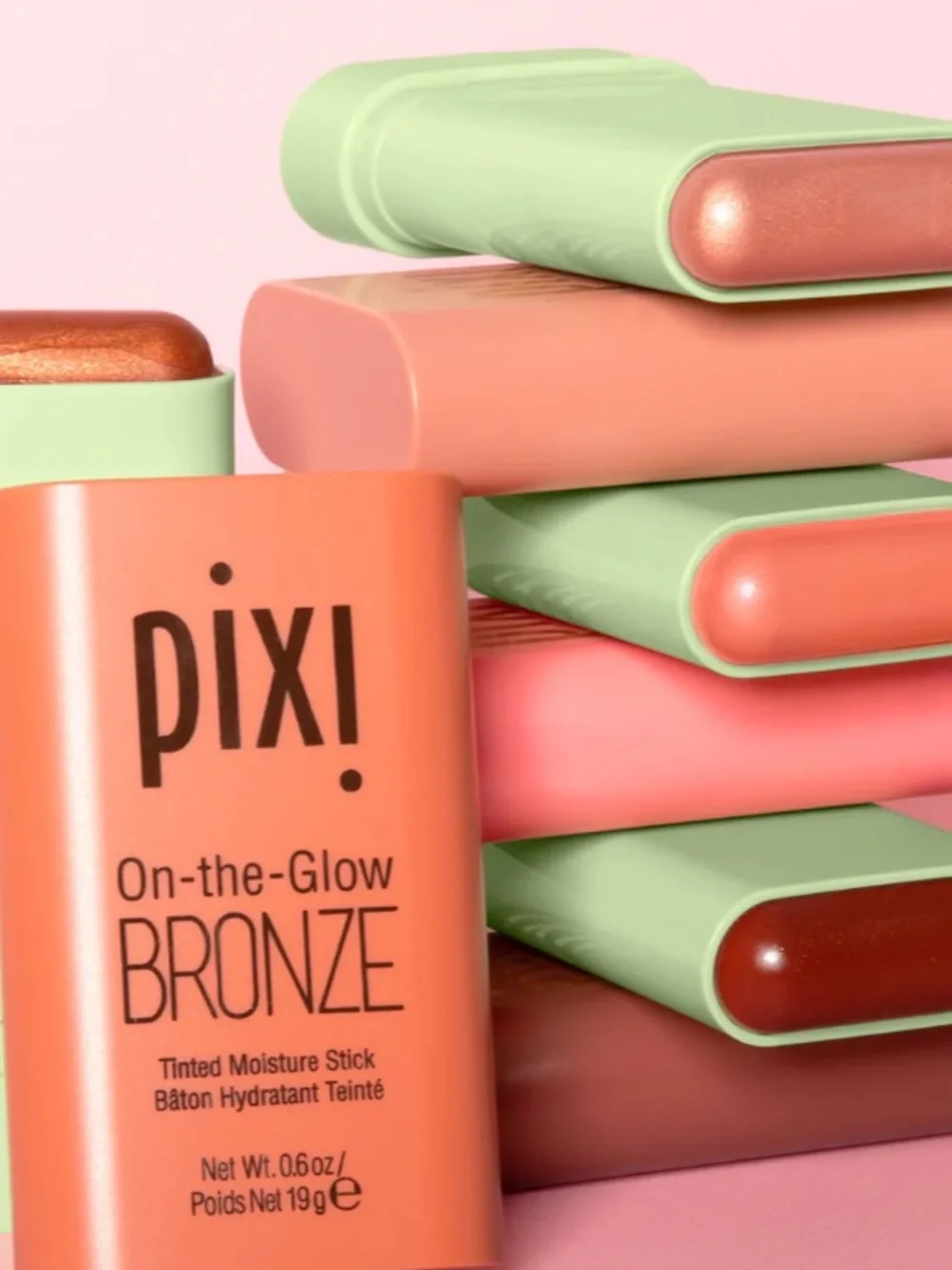 NEW Pixi On-the-Glow Bronze Tinted Moisture Stick RichGlow 0.67 oz